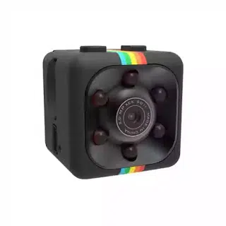 Mini câmara de filmar e fotografar