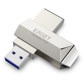 Pendrive Eaget de 128GB, interface USB 3.0