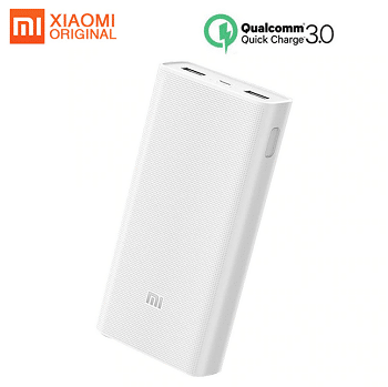 Power bank xiaomi 3.0 com duas saidas USB