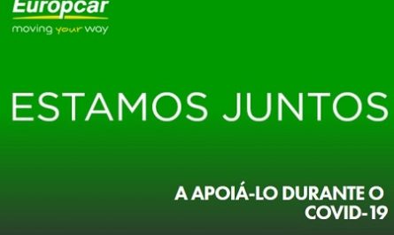 Europcar programa estamos juntos contra o covid-19
