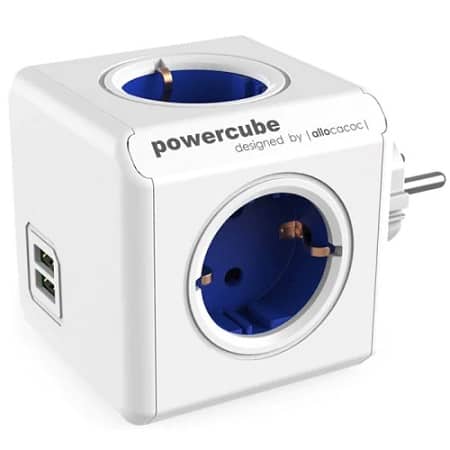 Power cube 4 sockets + 2usb