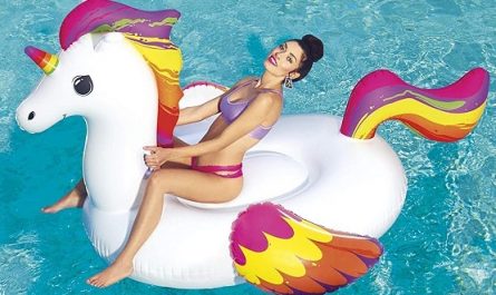 Unicornio insuflavel para piscina praia