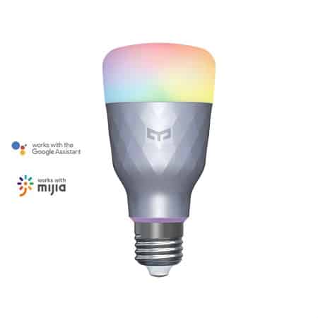 Yeelight-Lampada-LED-inteligente-1SE-E27-luz-colorida-RGB-de-6W-con-Control-de-voz