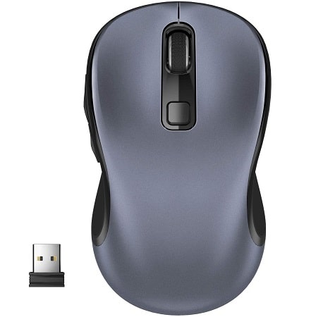 Rato sem fios ergonomico vendido pela Amazon