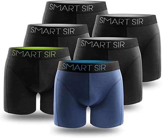 Promoção Amazon! Boxers Smart Sir Pack de 6 por apenas 13,81€