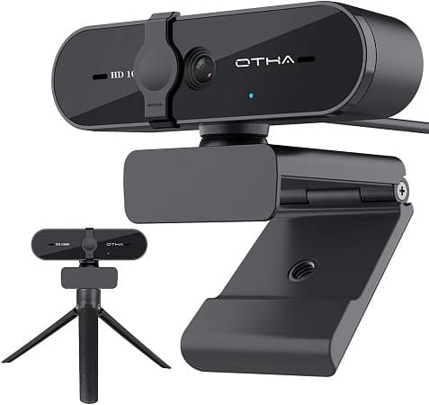 Webcam com tripé USB FULL HD 1080P com Microfone desde Amazon só 3,19€ Preço PRIME