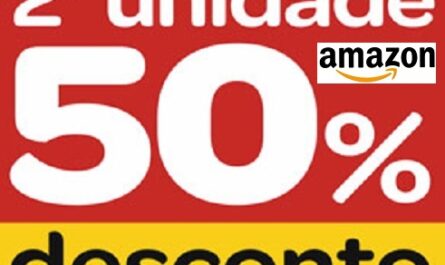 50% desconto segunda unidade Amazon