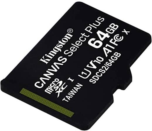MicroSD Kingston Canvas Class 10