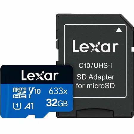 Lexar Cartão de Memoria Micro SD V10 A1
