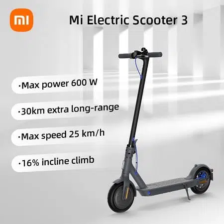 Trotinete Eléctrica Xiaomi Mi Electric Scooter 3