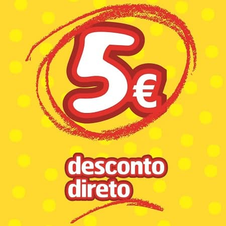 Promo AMAZON! desconto directo de 5€ em compras iguais ou superiores a 15€ (Em Batatas Fritas)