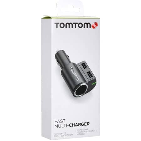 TomTom Fast Multi Charger com 3 terminais por apenas 14,95€