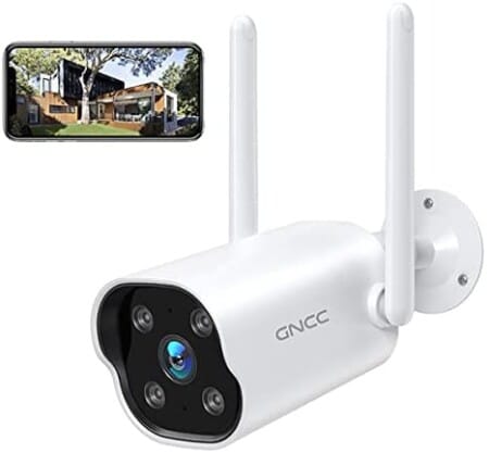 Câmara de Vigilância GNCC WiFi 1080P Classe Energética A++ desde Amazon por 26,42€