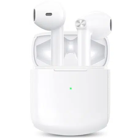 Fones de ouvido sem fio Godyse Bluetooth 5.1 Fones de ouvido desportivos sem fio com microfone IPX5 à prova de água controle estéreo