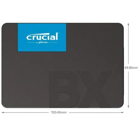 SSD Crucial BX500 1TB CT1000BX500SSD1, Velocidades de 540 MBs