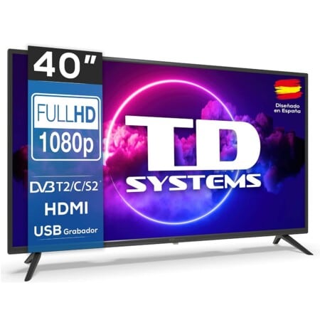 TD Systems TV LCD de 40″ FULL HD, 3 Anos Garantia desde (ES) por 179€