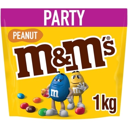 M&M’s  Snack de Amendoim e Chocolate de Leite (1kg) por 9,89€