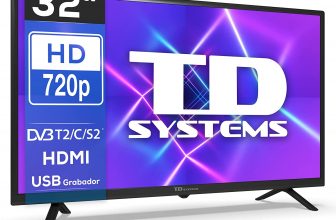 TD Systems - TV LED de 32", com 3 anos de garantia Modelo 2022