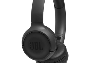 JBL Tune 500 - Auriculares supra-aurais de cabo e controlo remoto de um só botão microfone incluído assistente de voz preto Jbl