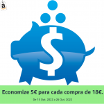 Economiza 5€ em compras mais de 18€