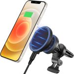 ESR HaloLock MagSafe Car Charger Mount for iPhone 14/13/12 Series