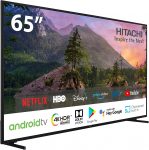 Hitachi 65HAK5350 Smart TV de 65 polegadas, com ecrã 4K Ultra HD
