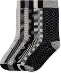 Amazon Find Brand, 7 pares de meias para Homem em algodão