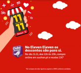 Auchan promoção dia 11.11 eleven eleven, dia dos solteiros