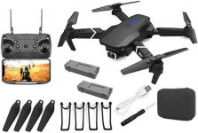 Drone RC para Iniciantes, Drone FPV com Câmera HD 4K WiFi com 2 Baterias