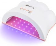 Secador profissional LED UV para unhas, potencia de 48 W, com sensor automático