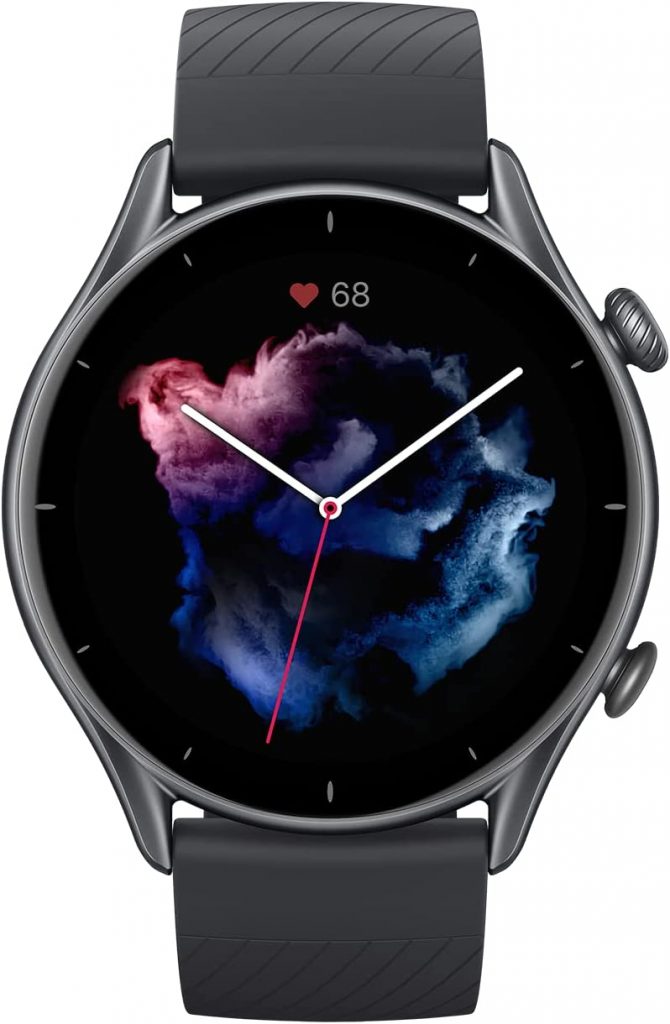 Amazfit GTR 3 smartwatch ecrã AMOLED de 1,39" GPS, autonomia até 21 dias