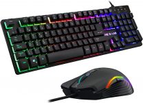 G-LAB Pack teclado Gaming USB mais rato, RGB retroiluminado