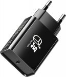 Carregador USB C, 18 W PD carregador rápido de parede