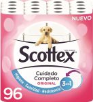 Scottex Original papel higiénico, 96 rolos