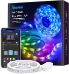 Top Govee 5mt de Fita LED inteligente RGB Wi-Fi funciona com Alexa, Google Assistant e App