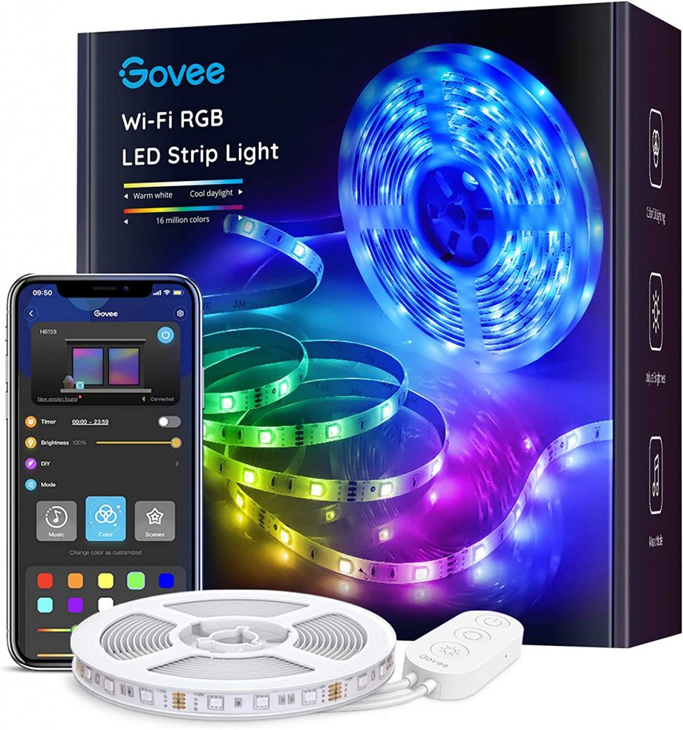 Govee Fita LED inteligente 5mt RGB Wi-Fi