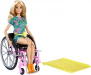 Barbie Fashionista boneca com cadeira de rodas