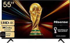 Hisense 55A6EG Smart TV 4K UHD com Dolby Vision HDR, DTS Virtual X, Freeview Play, Alexa Built-in, Bluetooth Série 2022 – 4K UHD