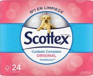 Scottex Papel higiénico original, 24 rolos