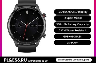 Amazfit GTR 2 lte smartwatch 1.39 polegadas ecrã amoled HD Versão global