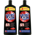 Vitroclen creme limpa placas de Vitroceramica, ação protetora e desengordurante - (2 x 450 ml)