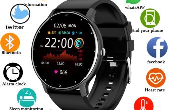 Smartwatch Deportivo Unisex Bluetooth, Compatible Android e IOS