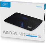 DeepCool Wind PAL Mini - Base arrefecimento para portáteis, 14 cm, compatível com 15,6"