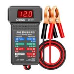 Analisador do estado da bateria 12V, LCD, ferramenta diagnostico