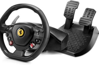 Thrustmaster T80 Ferrari 488 GTB Edition Volant Racing - PS5 / PS4 / PC - Under official Ferrari license