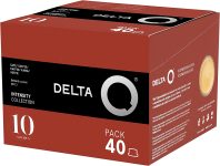 Delta Q Pack XL Qalidus Cápsulas de café - intensidade 10 - 40 cápsulas