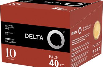 Delta Q Pack XL Qalidus Cápsulas de café - intensidade 10 - 40 cápsulas