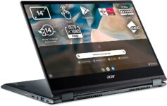 Acer Chromebook Spin 514 Computador portátil 2 em 1, ecrã tátil Full HD (AMD Athlon N3050C, 4 GB RAM, 64 GB eMMC, AMD Radeon Graphics, Chrome OS)