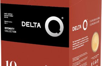 Delta Q Pack XL Qalidus Cápsulas de café - intensidade 10 - 80 cápsulas