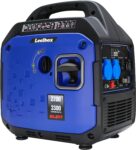 Gerador elétrico de gasolina de 3300 W, DC e USB, 230 V AC com inversor, tanque5,8 l, super silencioso